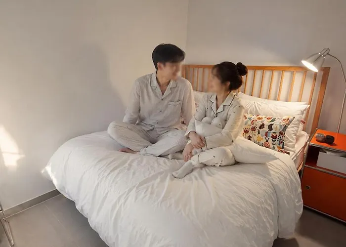 Korean Life, Dressing Room, 3 Beds, 8 Minutes To The Station, Long-term Stay, Airport Bus, Washing Machine, Dryer, Yeouido Appartamento